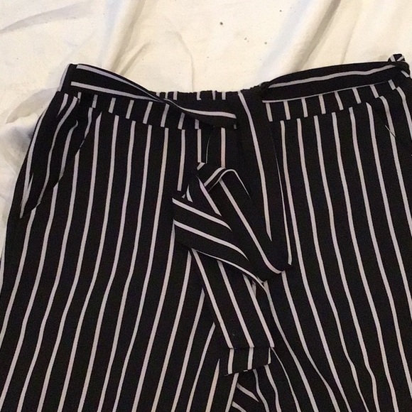 Mosaic & Co Striped Elastic Waist Pants Size Medium - Picture 5 of 6